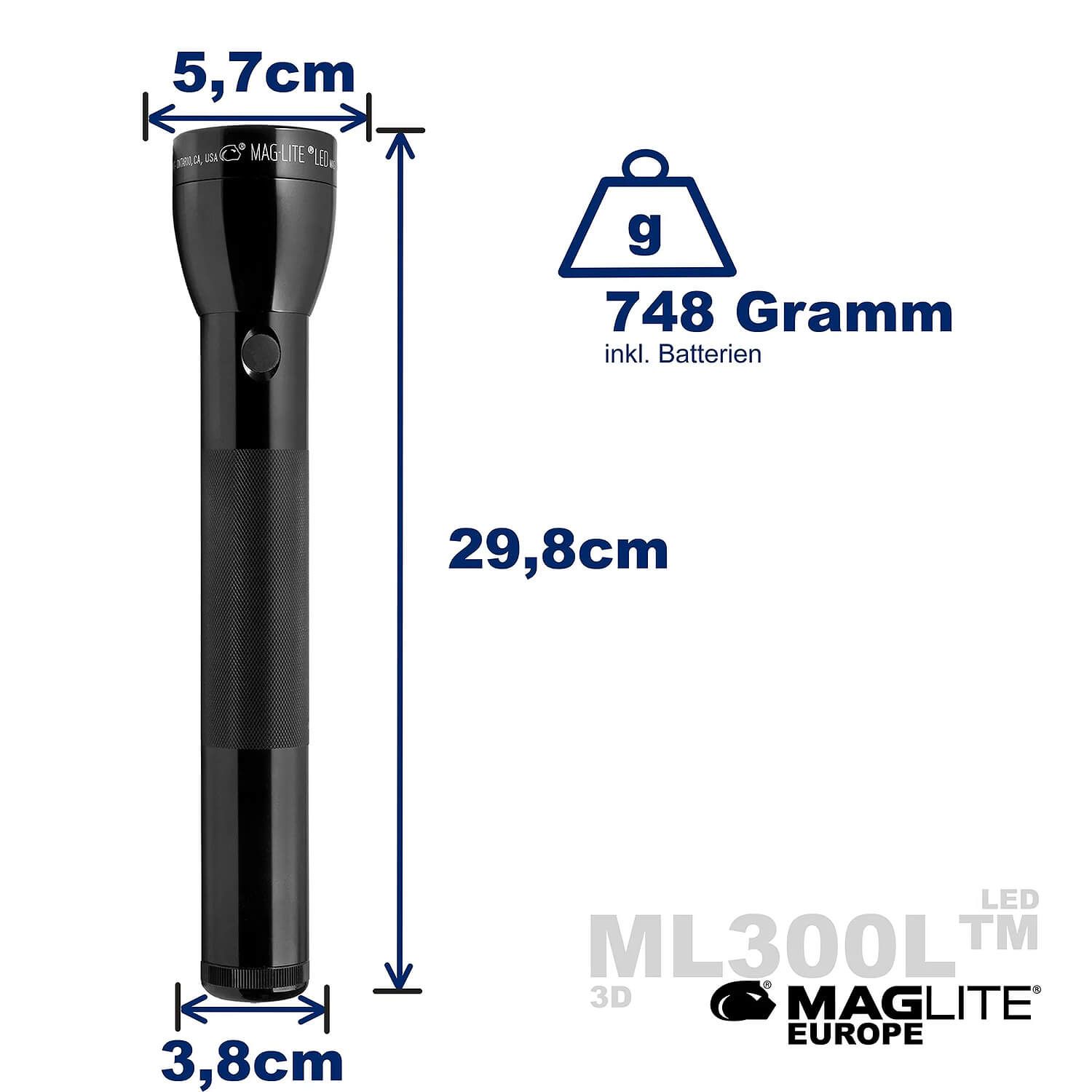 ML300L 3D LED Taschenlampe