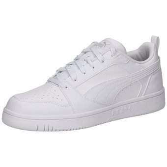 PUMA Rebound v6 Low Sneaker in weiß