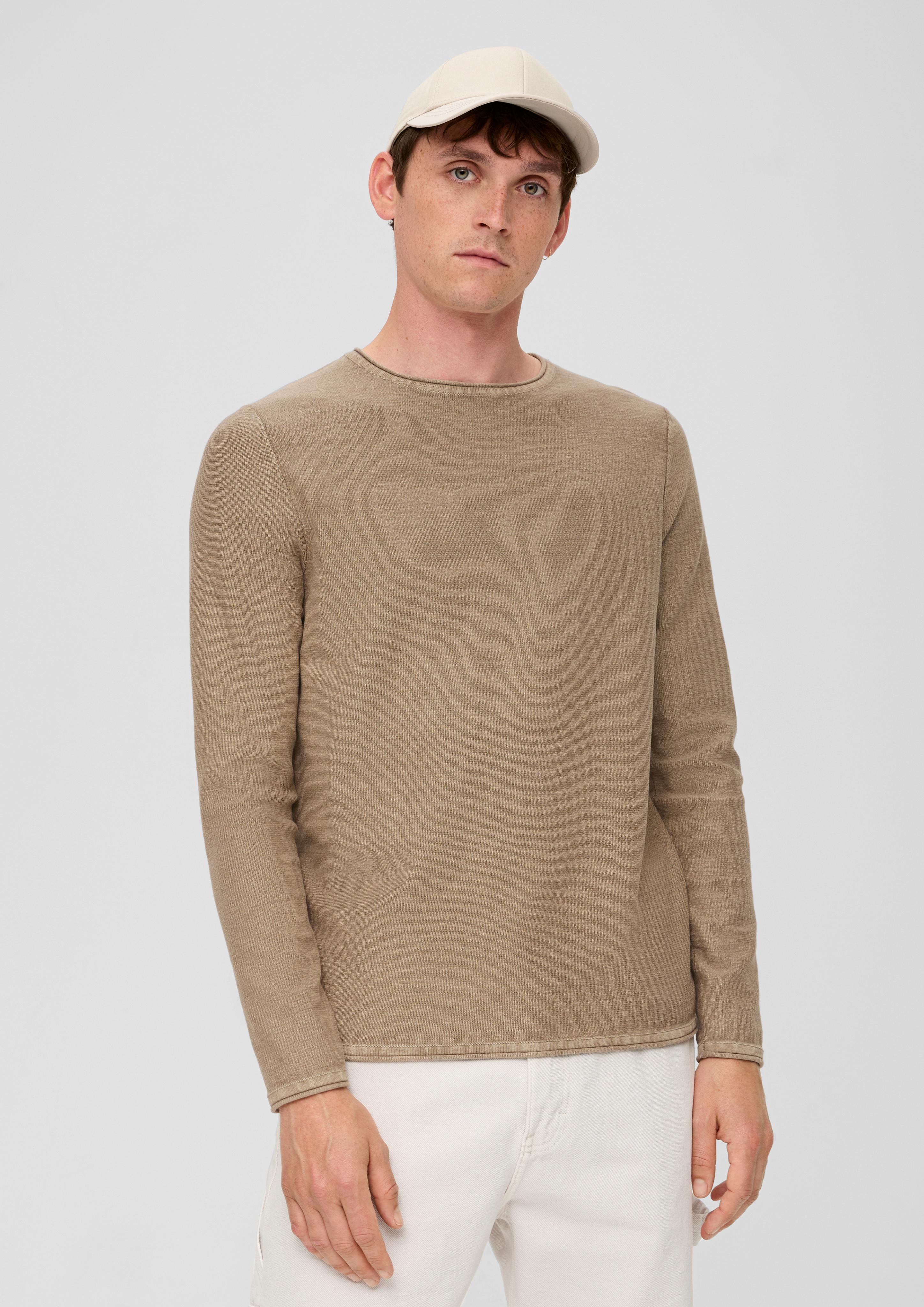 Pullover mit Garment Dye  2135456-8235
