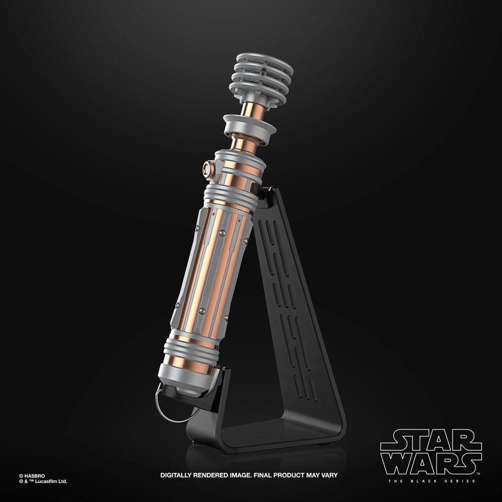 Metamorph Kostüm Star Wars Episode 9 The Black Series Leia Organa F, Exakte Replik von Leias blauem Lichtschwert aus Star Wars Episode 9