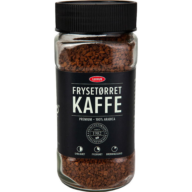 Luxus Frysetørrer kaffe Luxus 100 g, Colombia Premium