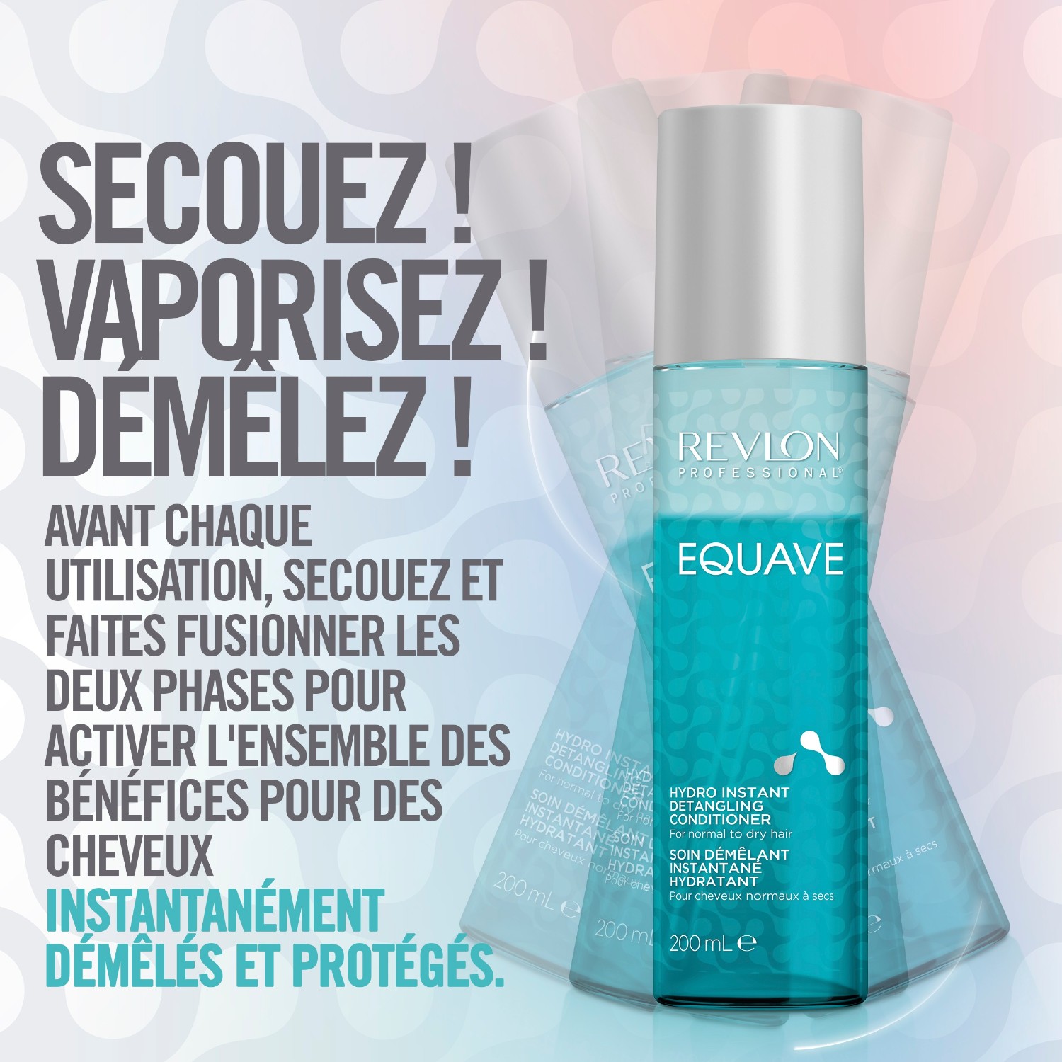Revlon Professional Duo Pack - Dvofazni tretman za raspetljavanje kose i detoks micelarni šampon