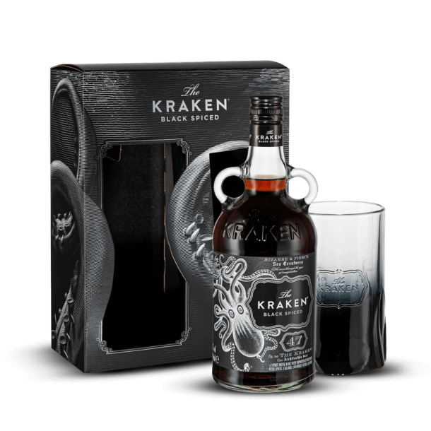 Coffret Kraken 47 Storm + 1 Verre 47%