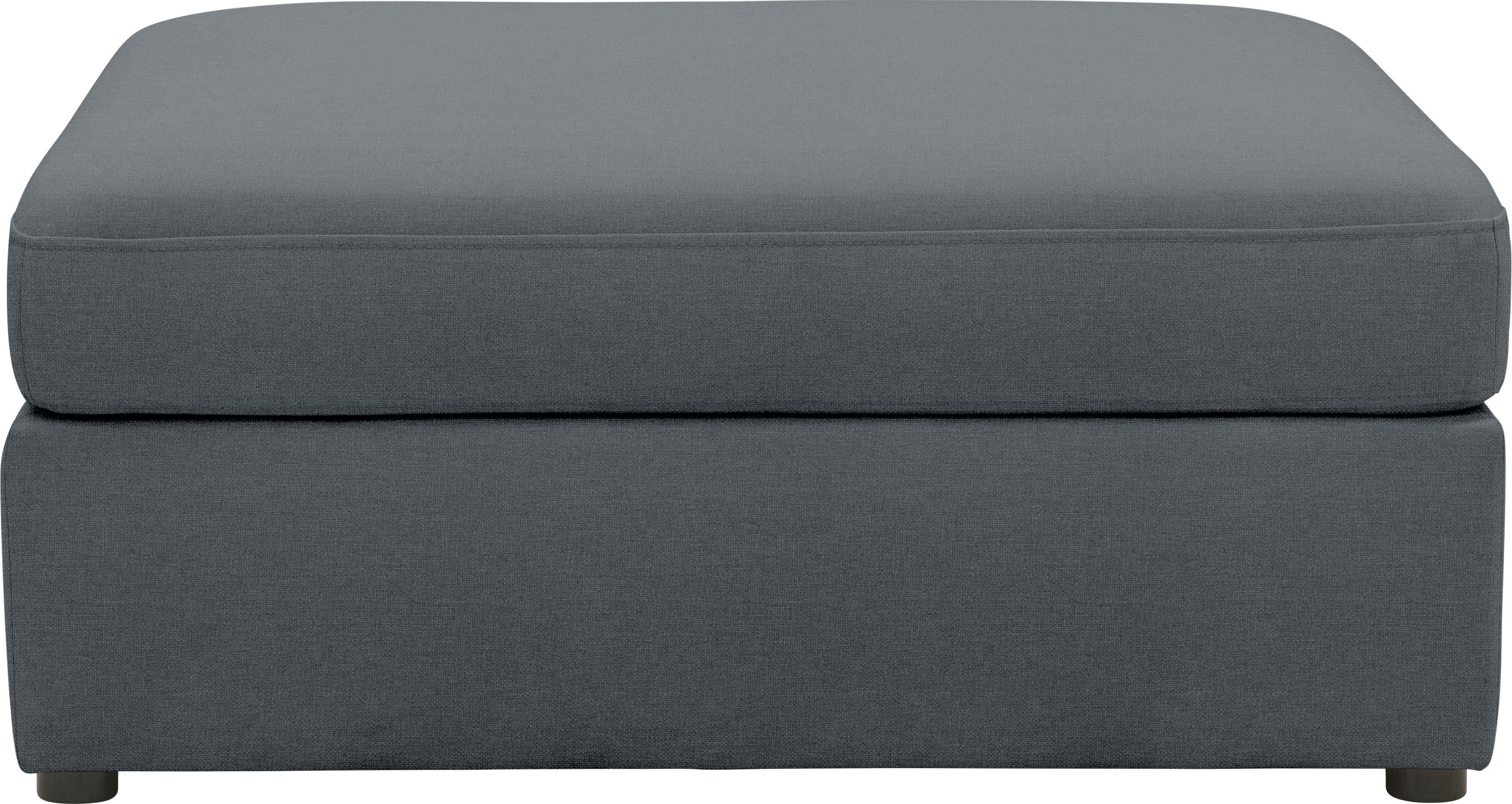 DOMO collection Polsterhocker Solskin, Speziell für Outdoor, witterungsbeständig, incl. Schutzhülle