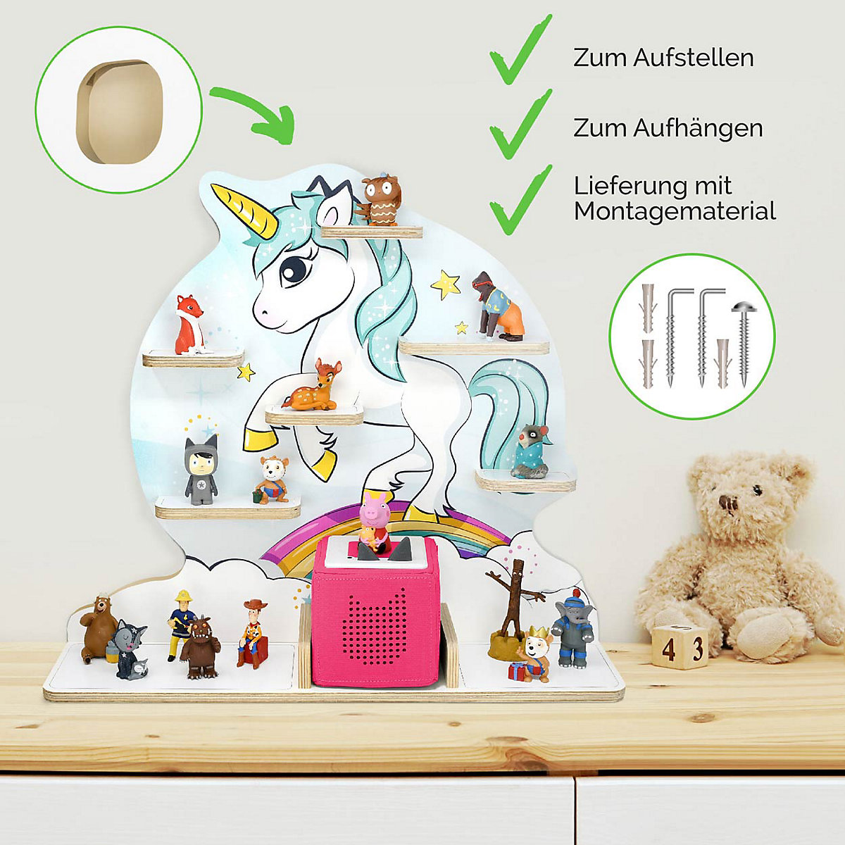 Regal für Musikbox 