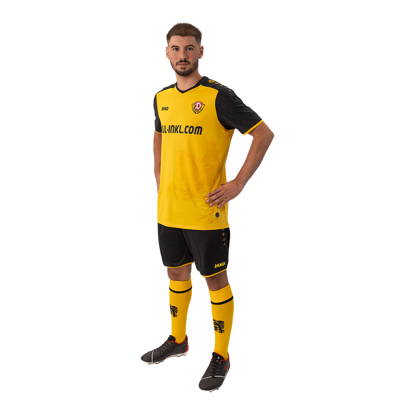 JAKO Dynamo Dresden Trikot Home 2024/2025 Gelb F307