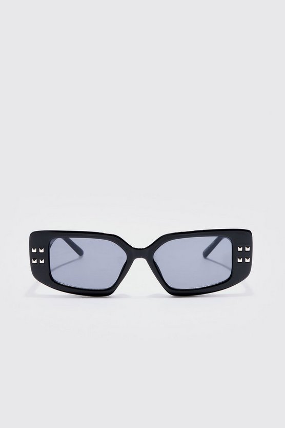 Klobige eckige Sonnenbrille