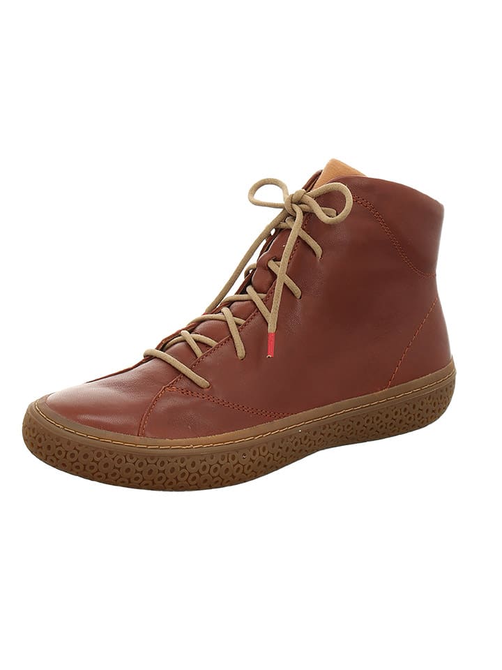 Think! Leder-Boots in Braun günstig kaufen