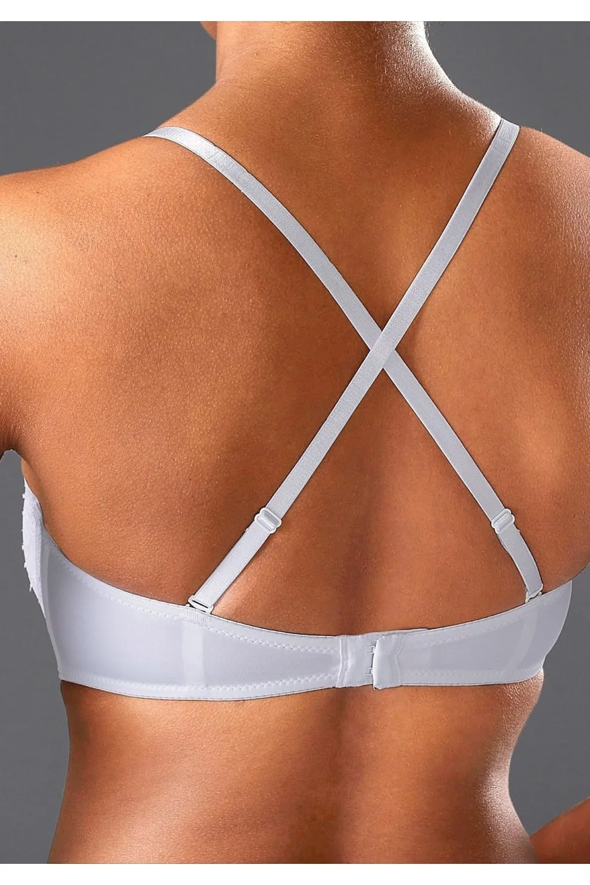 LASCANA  Multiway-Push-up-BH „Chelina“ mit abnehmbaren, normalen und transparenten Trägern