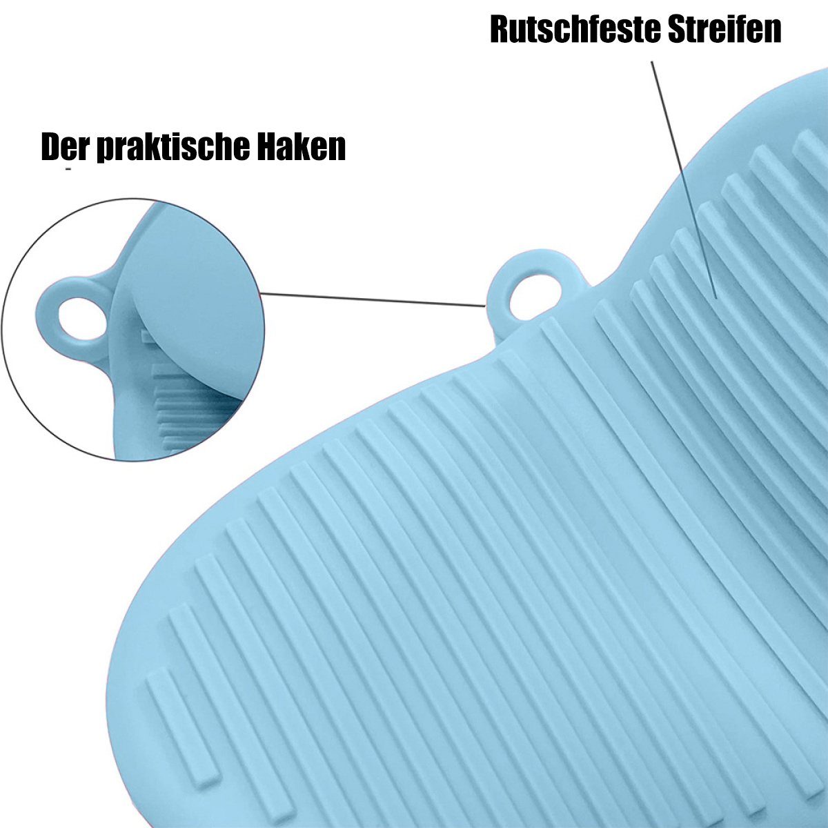 Rwoythk Topfhandschuhe 3 Paar Silikon Ofenhandschuhe Verdicken,Ofenhandschuh Anti-Rutsch