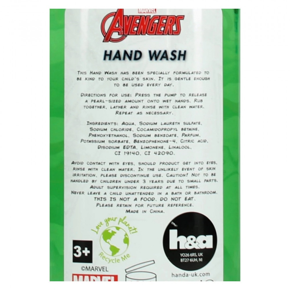 Marvel Savon voor hoofdgerechten à l'Orange Avengers 300 ml