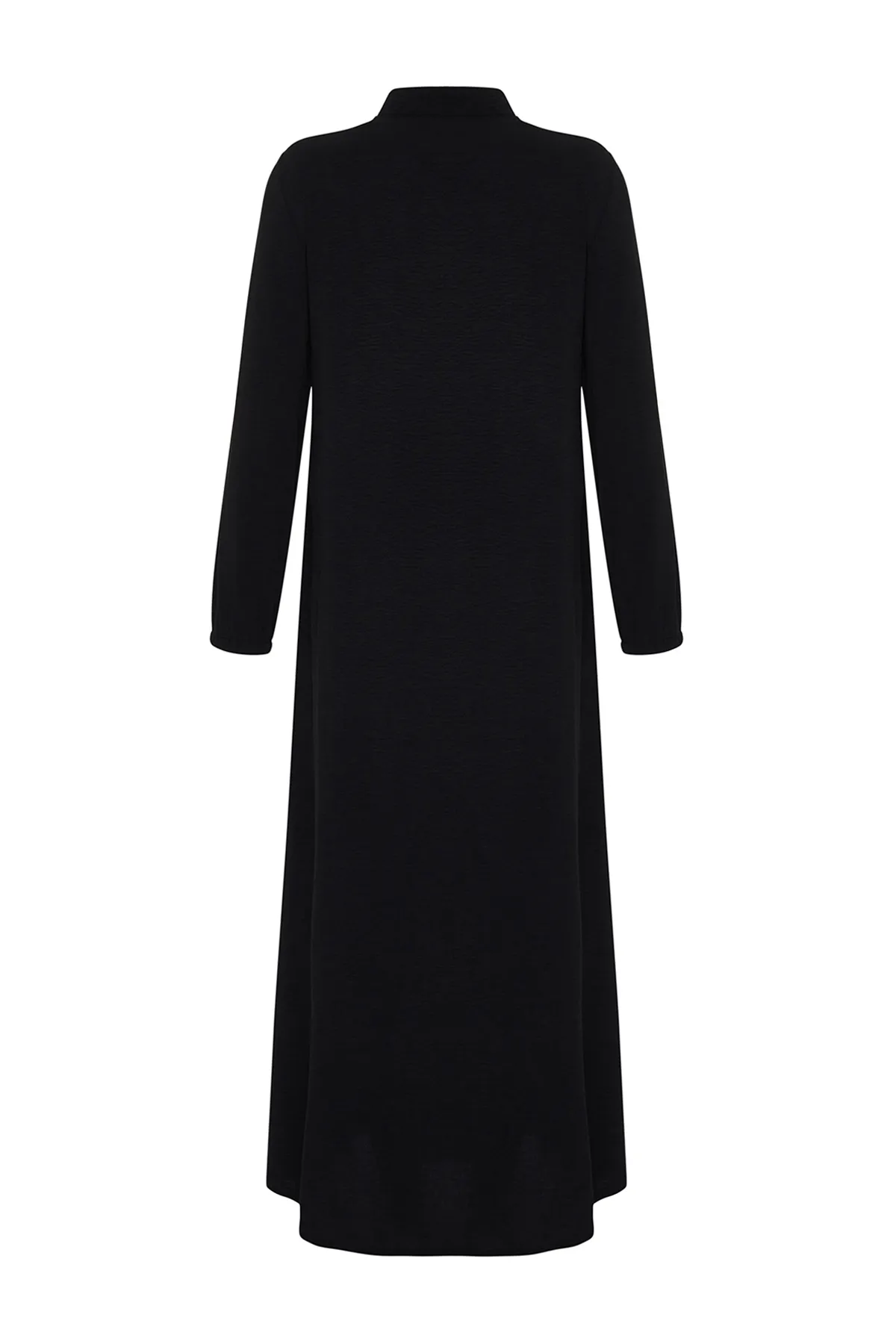 Trendyol Modest  Schwarze gewebte Kappe & Ferace & Abaya TCTSS24KF00025