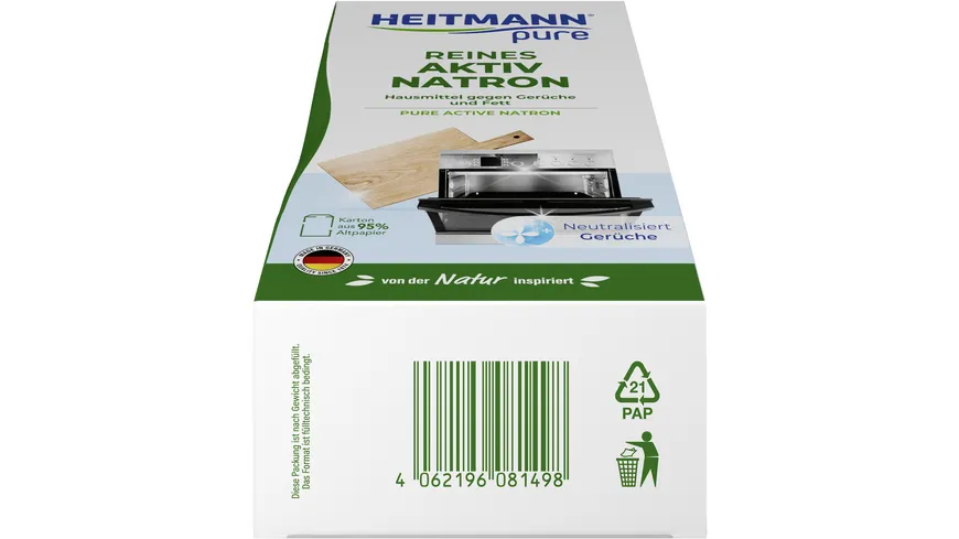 HEITMANN pure Reines Aktiv-Natron 350 g