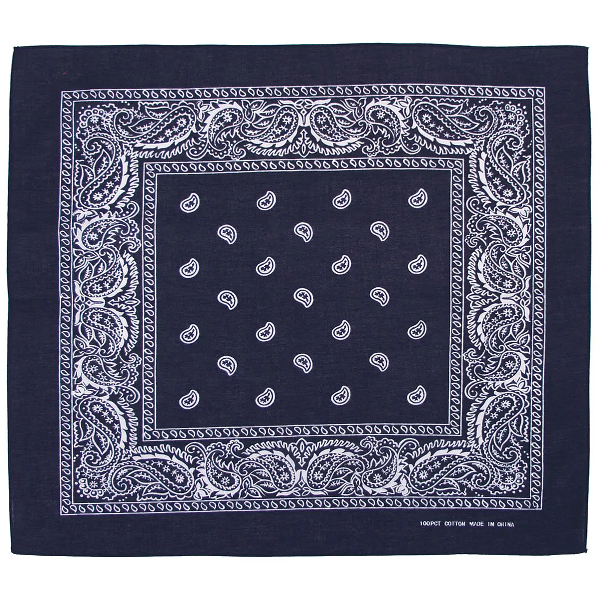 Bandana US Halstuch Paisley blau
