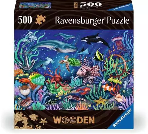 Puzzle 500 Teile - Unten im Meer