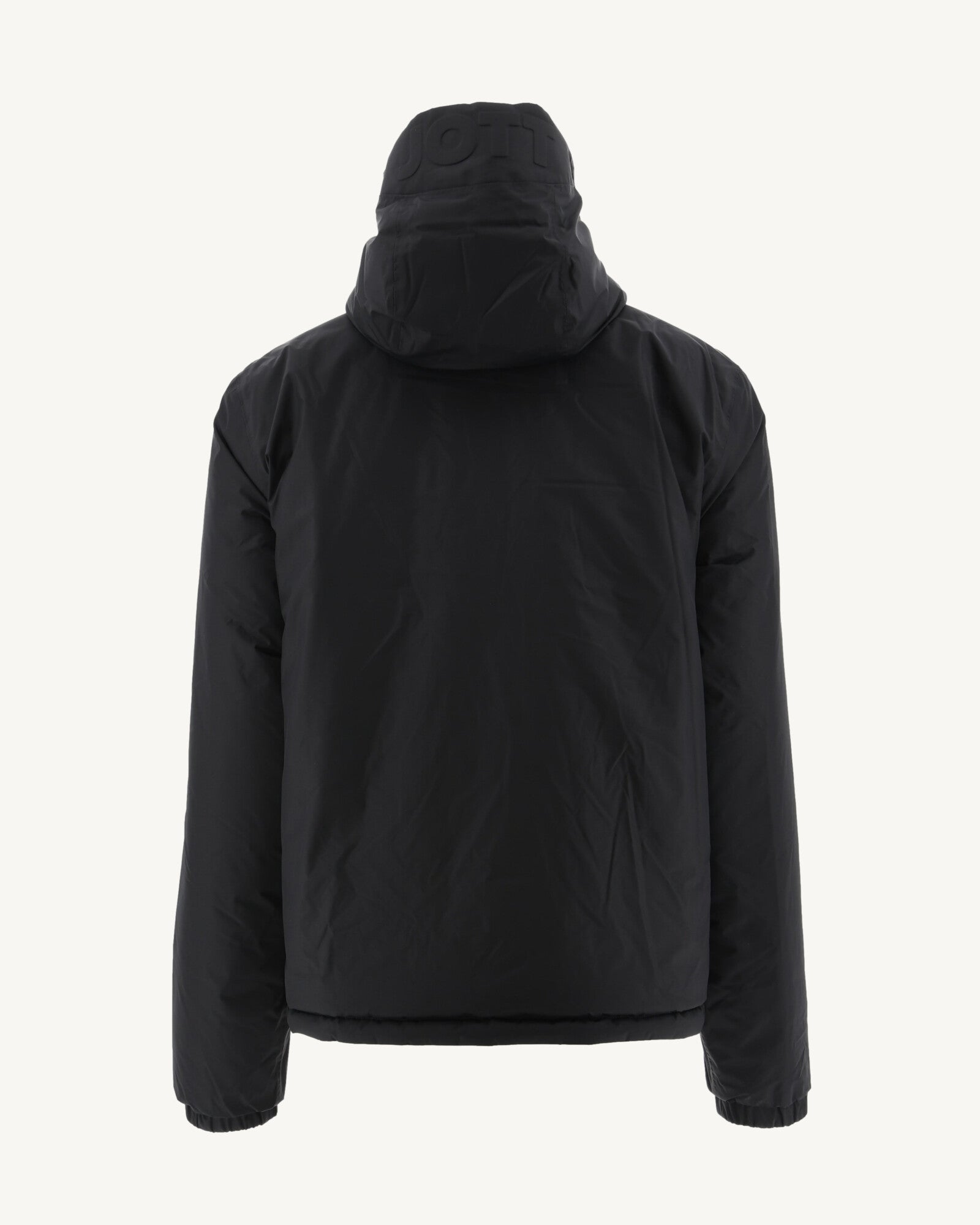 Doudoune réversible à capuche Noir Bergen