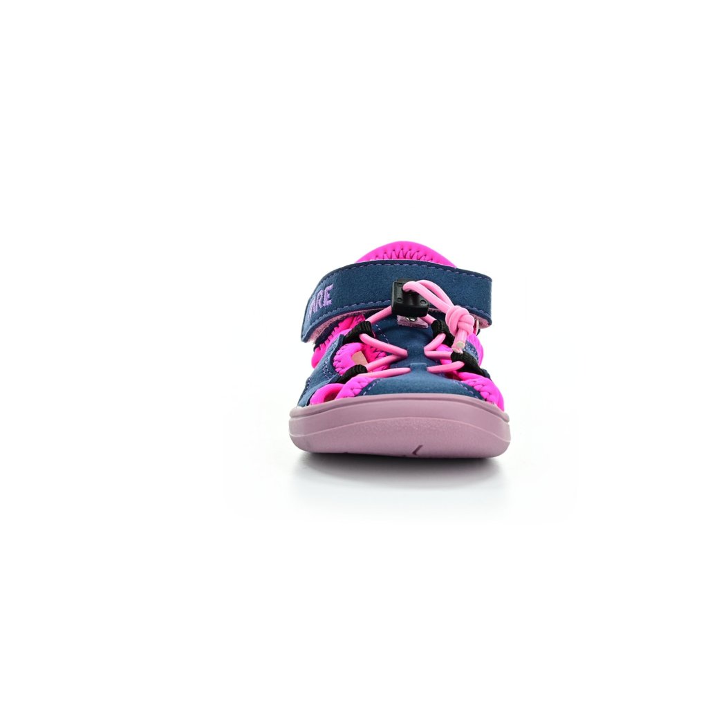 Fare WIDE 7061451 blau-rosa Barfußsandalen