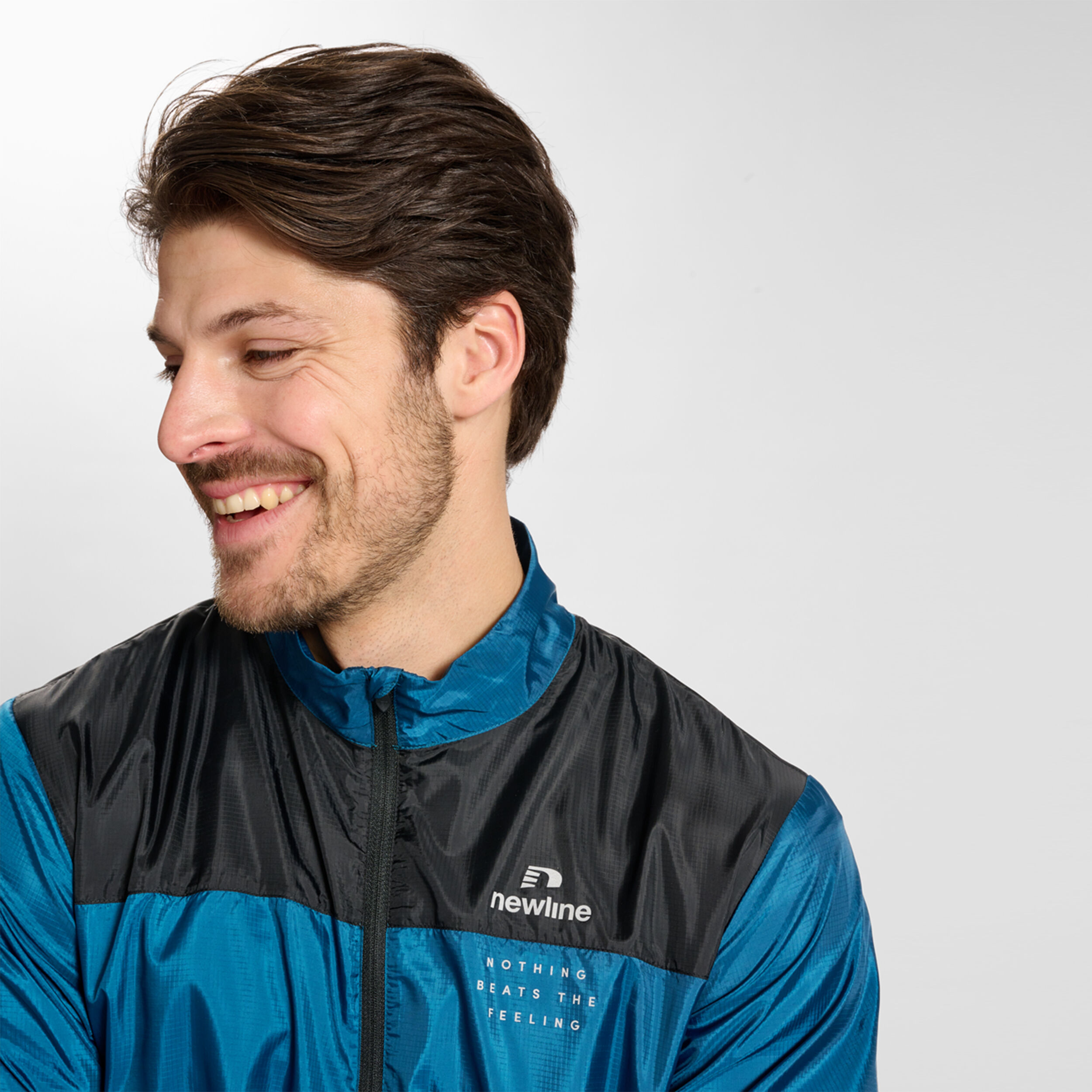 Denton Jacket Laufjacke Herren - Blau