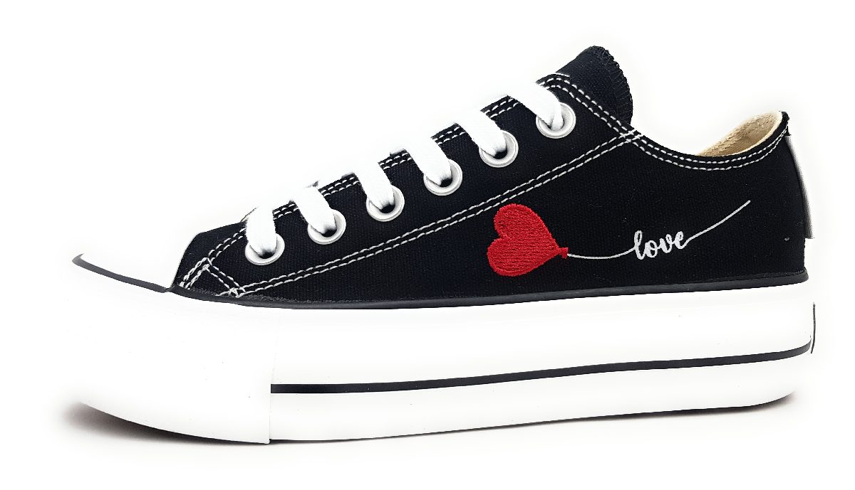 British Knights B49-3706-02 Schwarz blk/Hearts