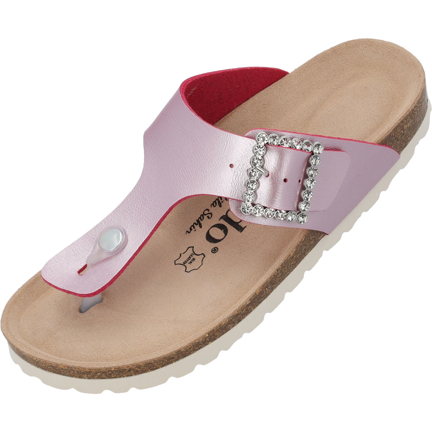 Palado Kos SQ by Sila Sahin, Zehentrenner, Damen, Pink Metallic