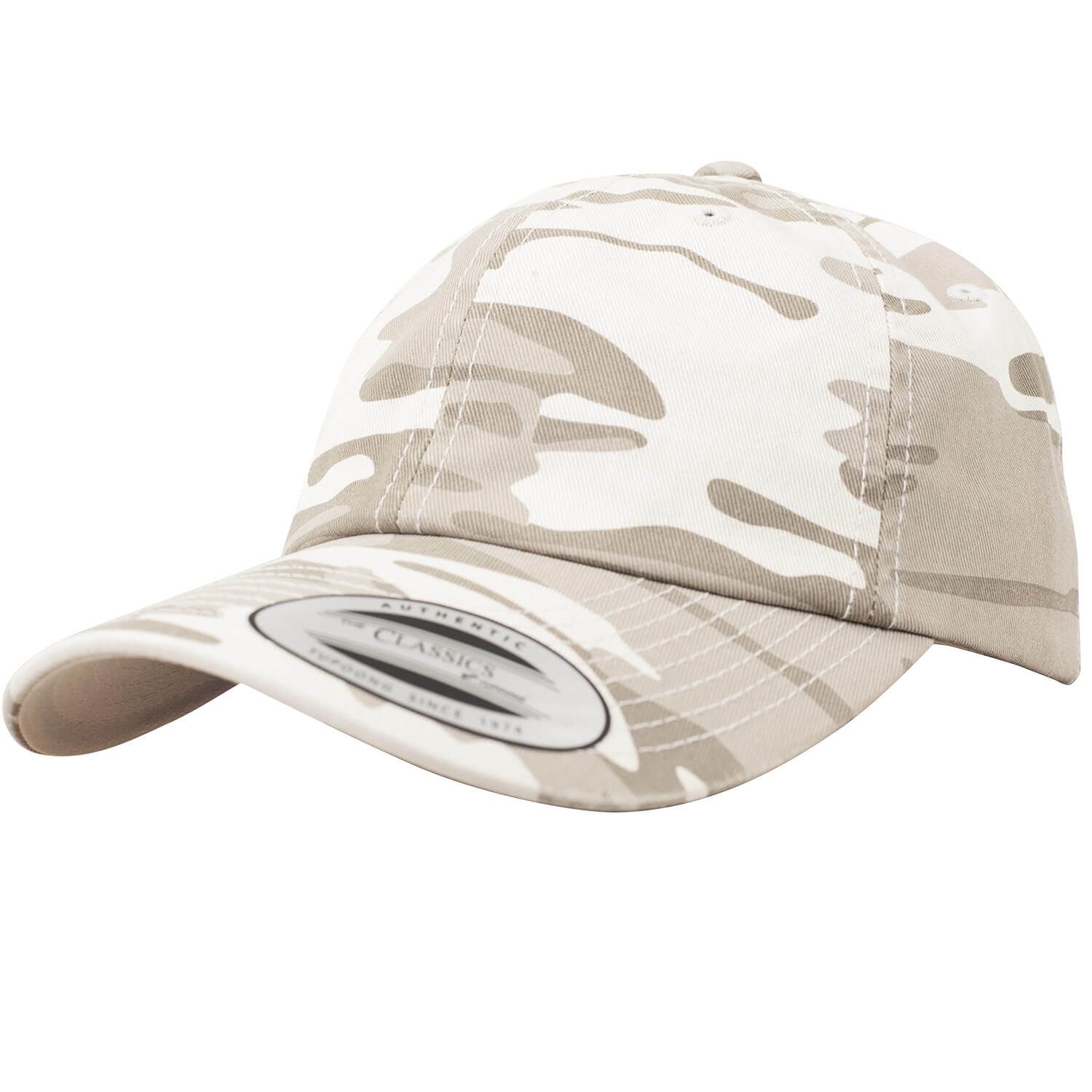 Low Profile Camo Washed Cap