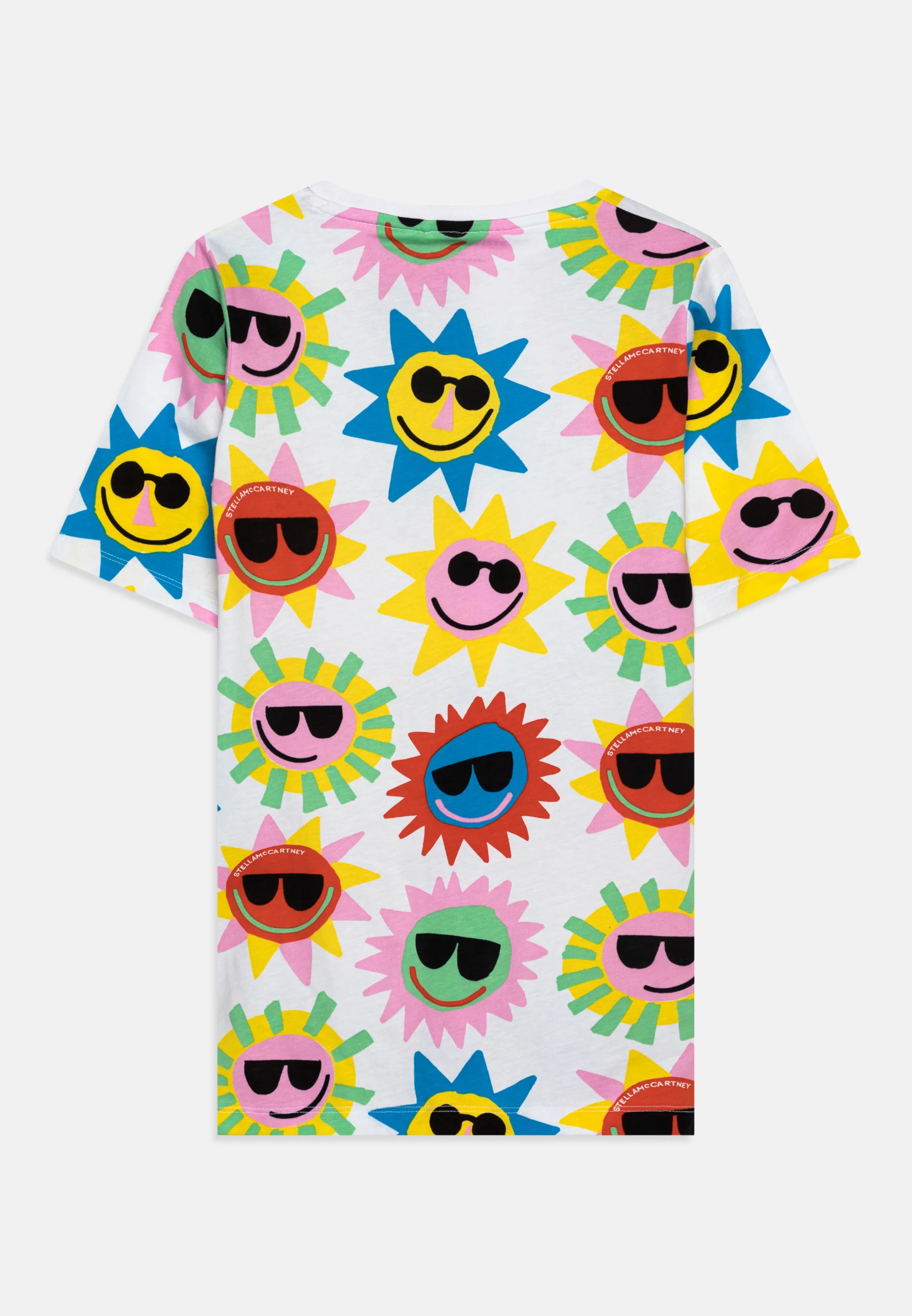 Stella McCartney Kids VESTIDO NIÑA ESTAMPADO GRÁFICO SOL - Vestido de punto