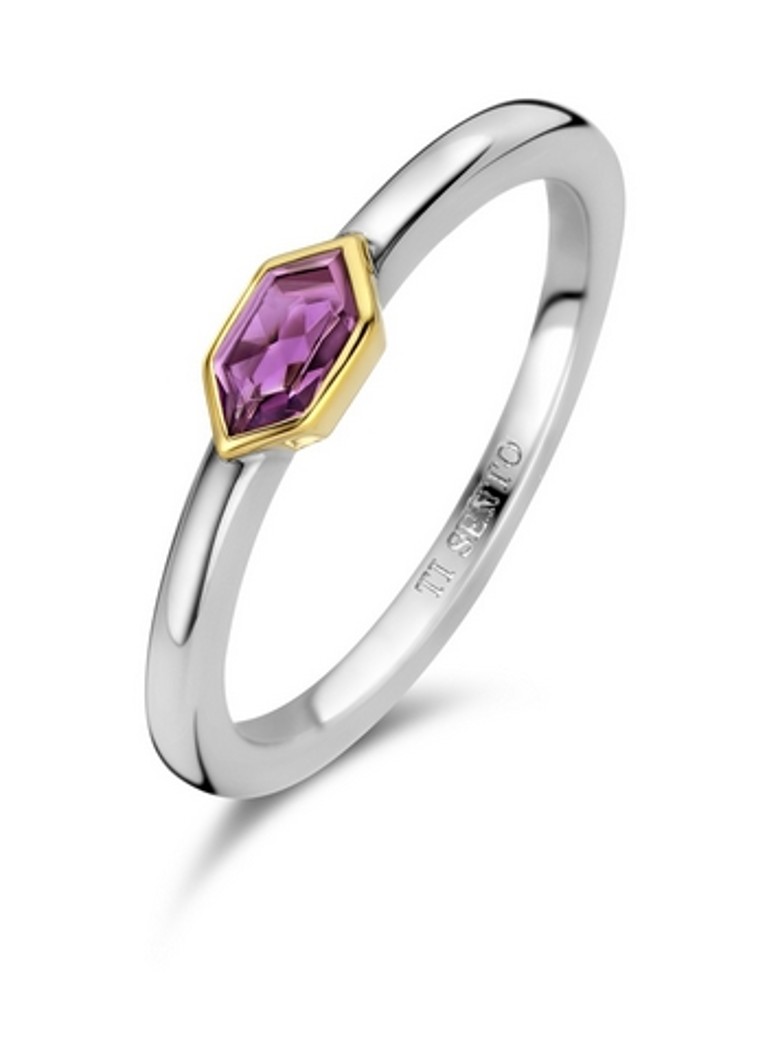 I FEEL YOU - Inel Milano din argint cu cristal 12313PU