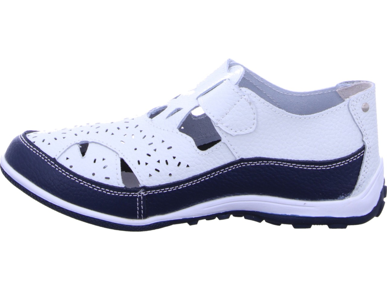 DIVERSE Sportliche Slipper weiss