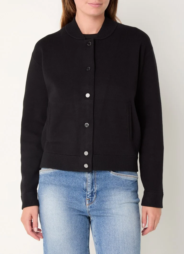 Vestă River Woods din tricot fin cu buzunare laterale