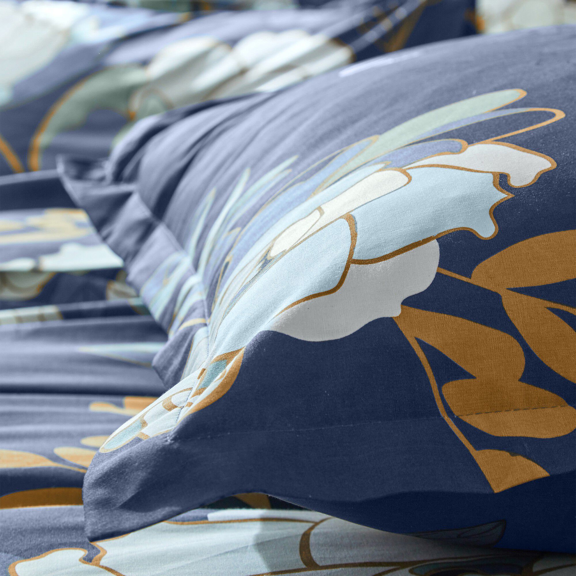 Linge de lit Louise imprimé floral – percale coton