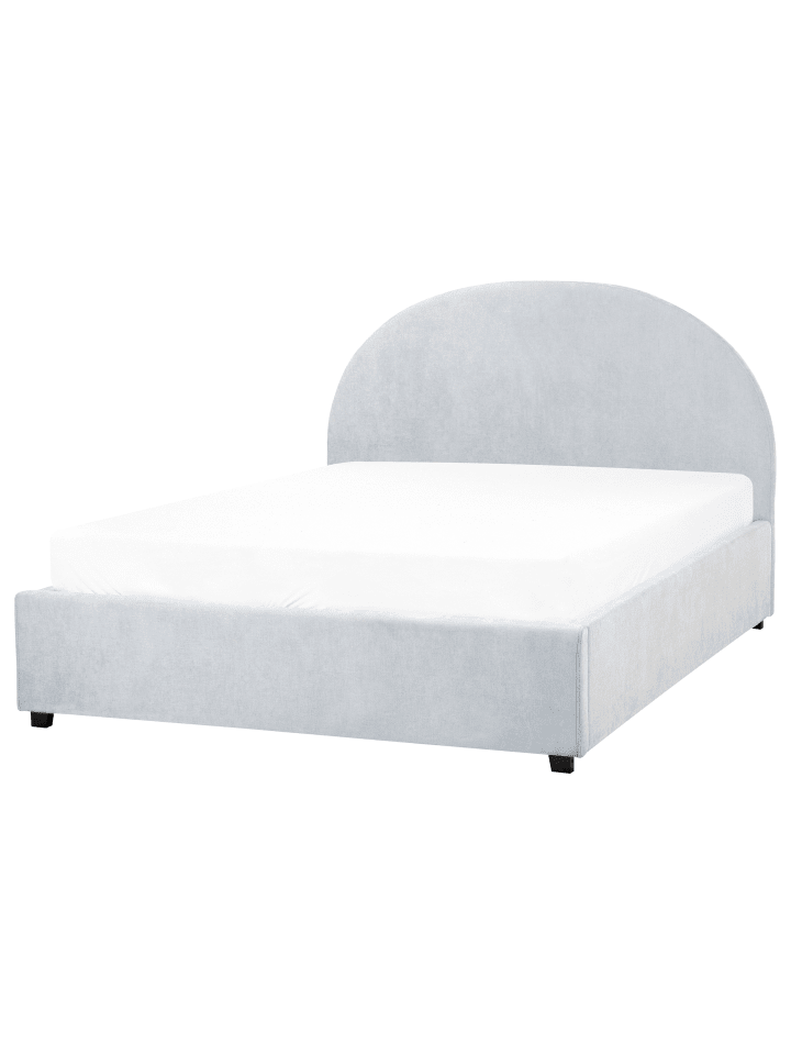 Beliani Doppelbett VAUCLUSE in Blau - (W) 154 x (H) 112 x (L) 214 cm günstig kaufen onesize