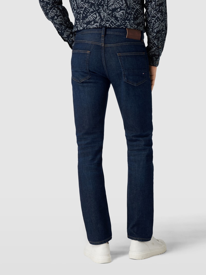 Jeans im 5-Pocket-Design Modell 'MERCER' in dunkelblau