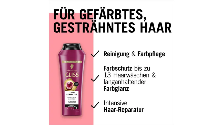 GLISS Shampoo Colour Perfector 250 ml