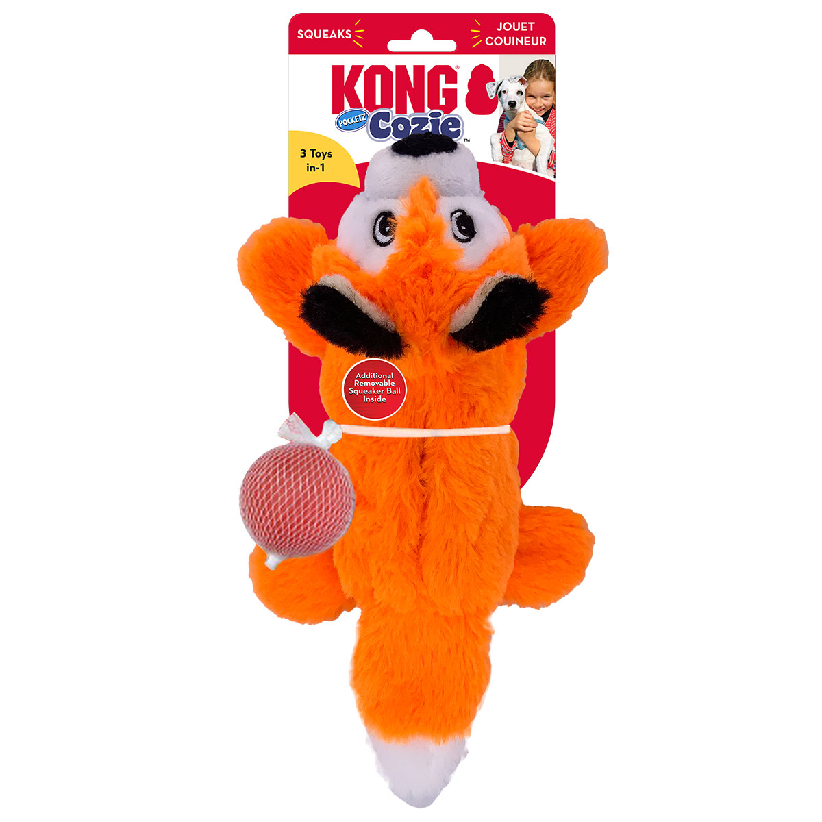 KONG Cozie Pocketz Fox günstig kaufen bei ZooRoyal