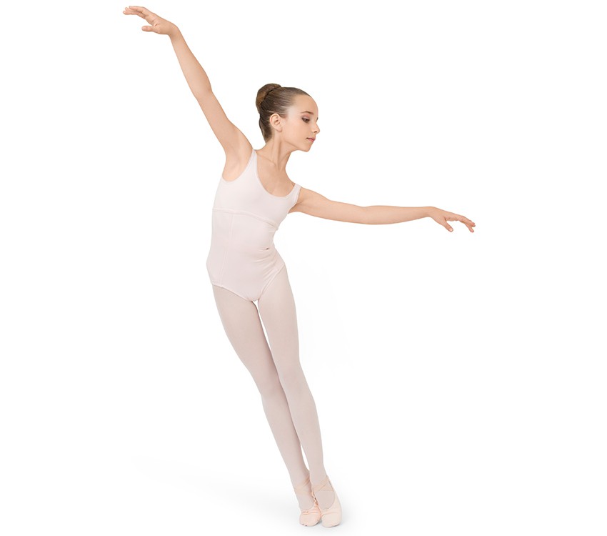 Leotard with large straps