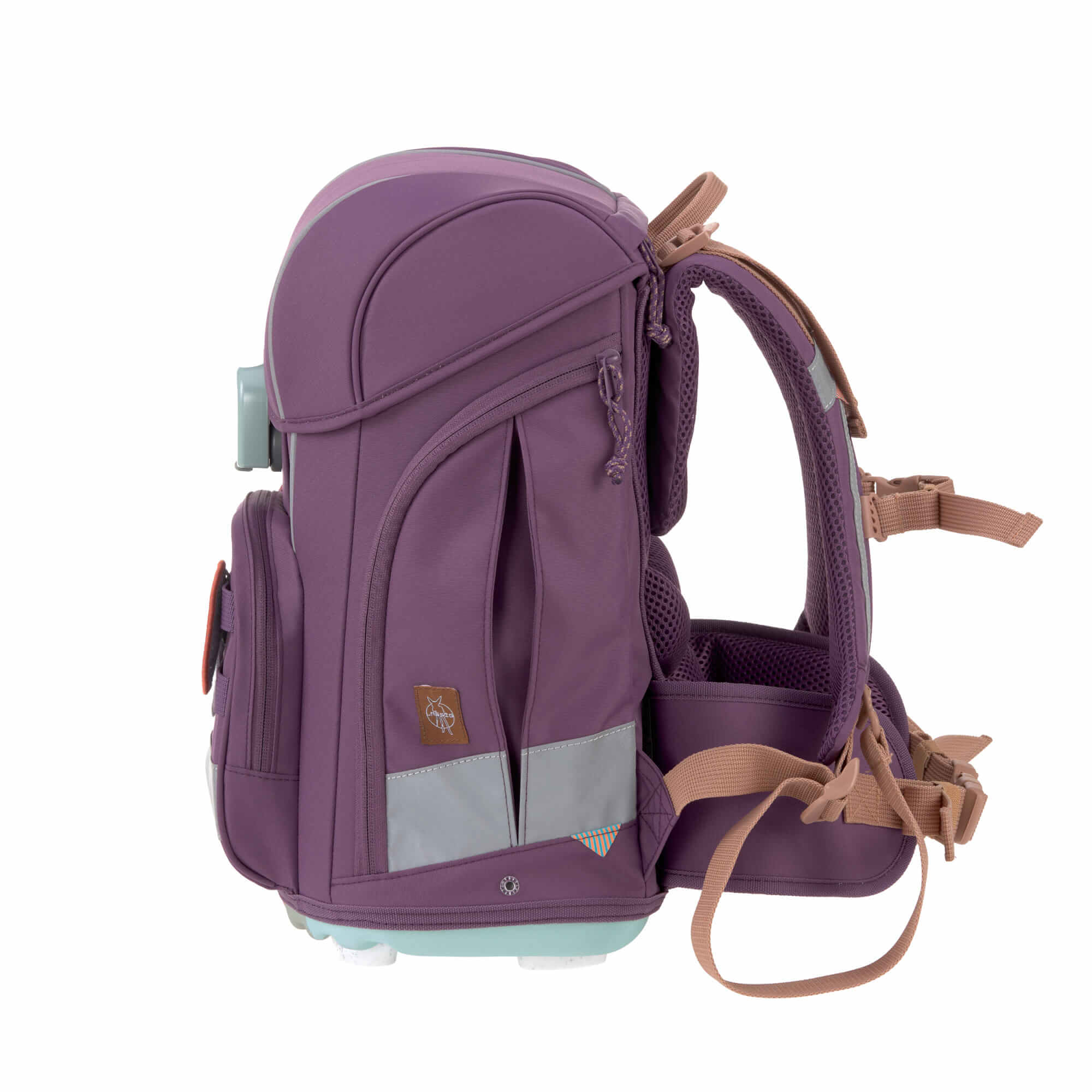 Schulranzen Set 7-teilig, Boxy Unique Purple
