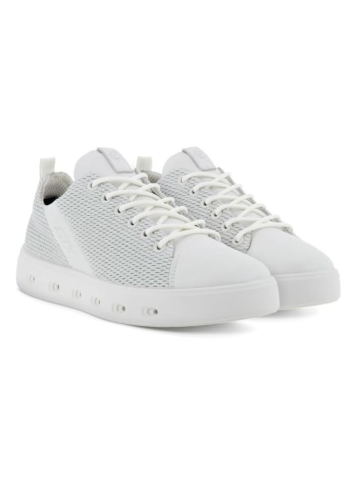 Ecco Turnschuhe Street in Weiß günstig kaufen