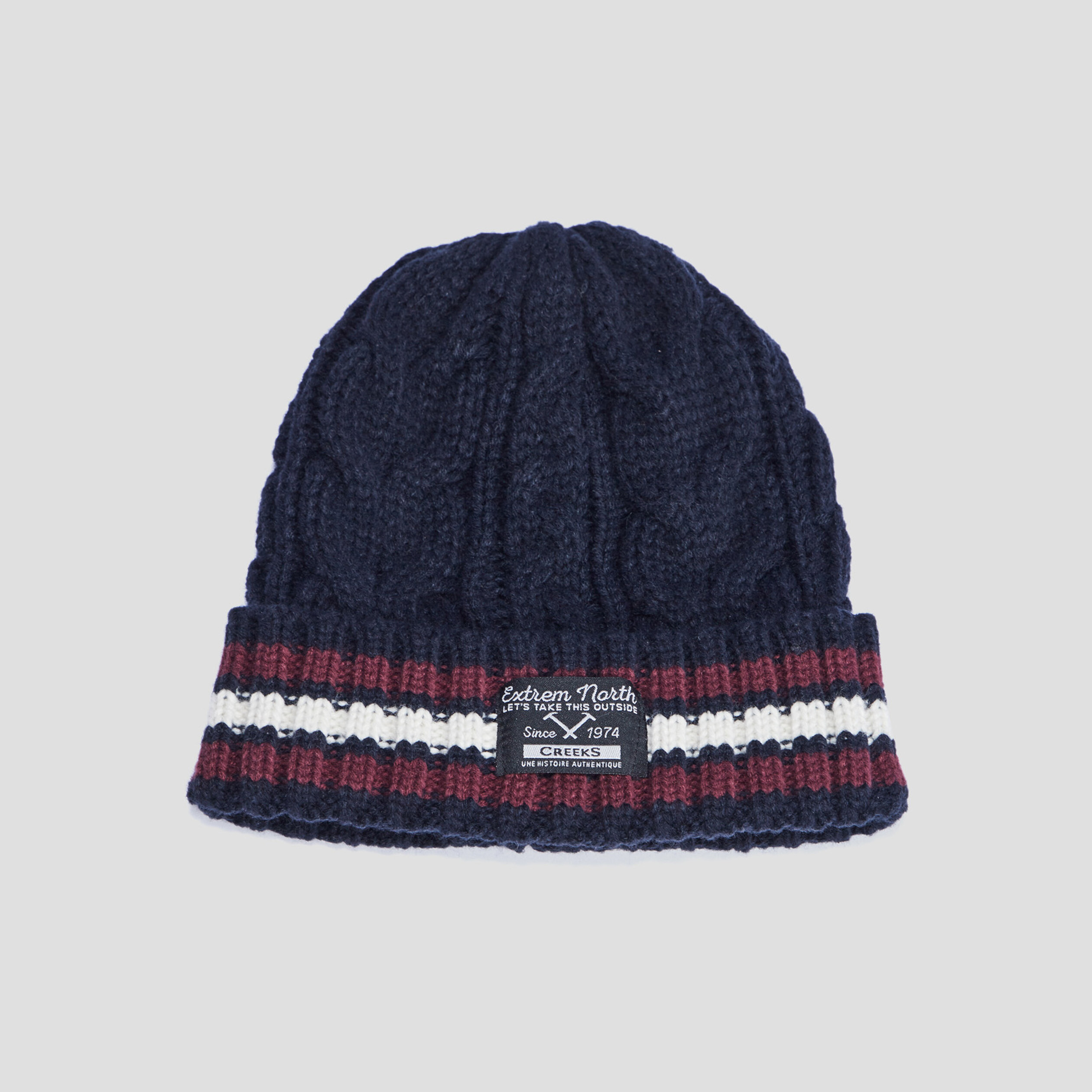 Bonnet bleu marine homme | La Halle