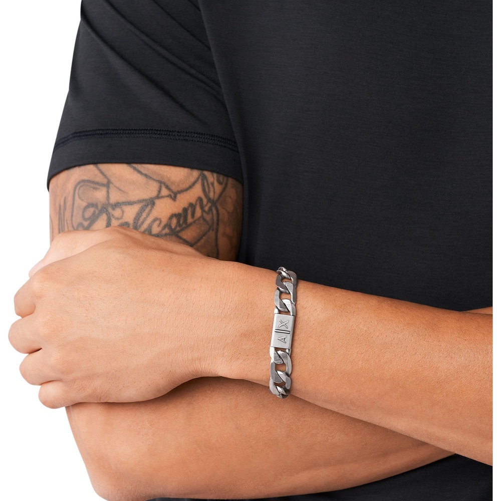 Armani Exchange Bracelet Acier inoxydable Bracelet