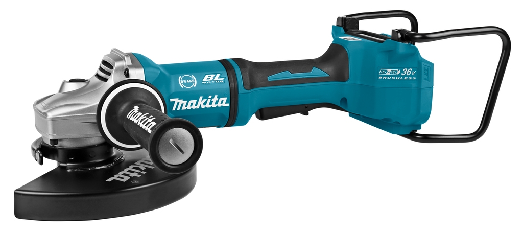 Makita DGA901ZKU1 2 x 18V vinkelsliber 230 mm med AWS-sender ekskl. batterier og oplader