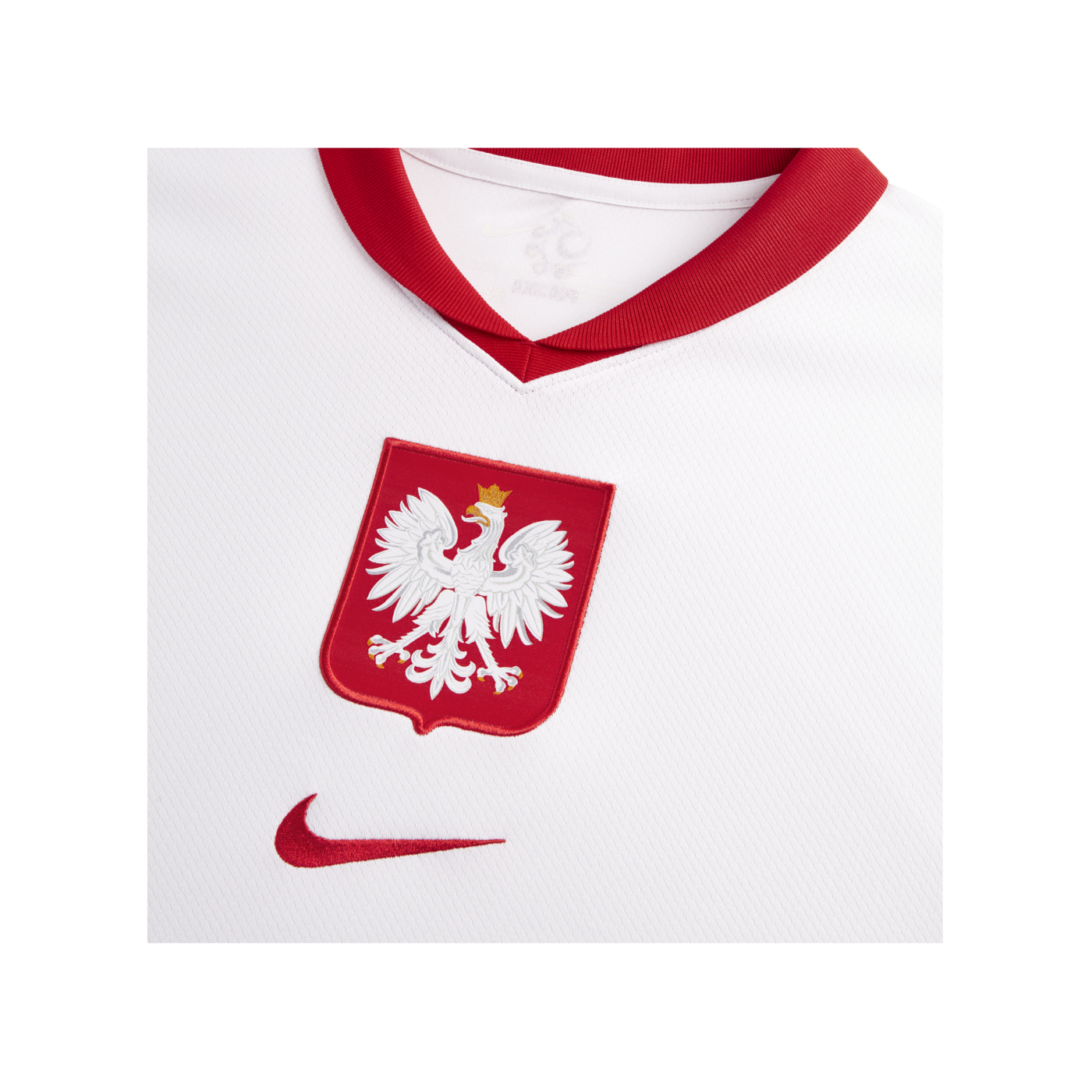 Nike Polen Trikot Home Weiss Rot F100