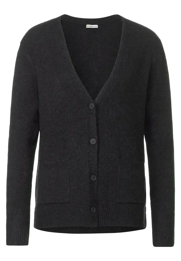 Street One Cardigan mit V-Ausschnitt