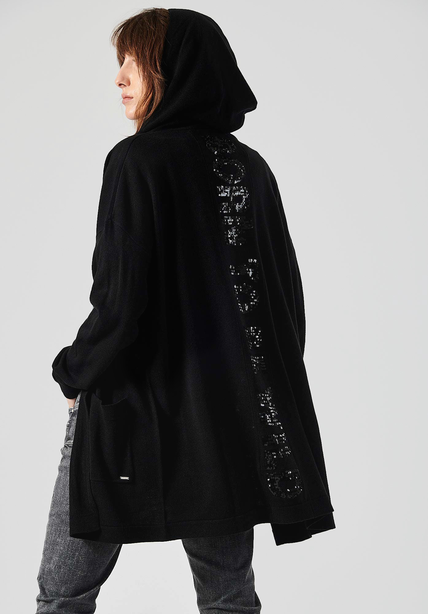 FOLEY  Gilet noir femme