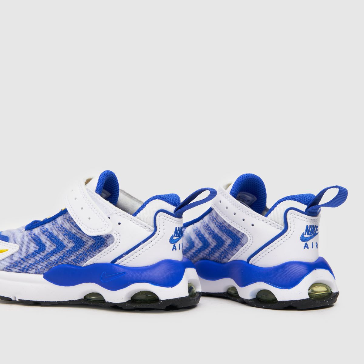 Nike vita & blå Air Max tw pojkar småbarnsskor