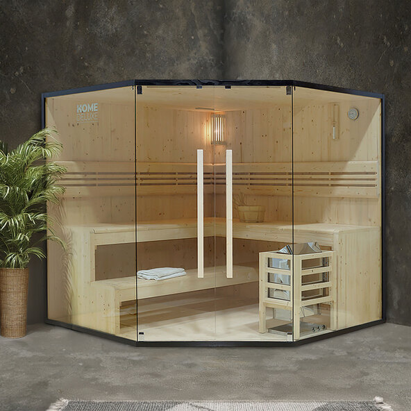 Traditionelle Sauna Shadow, XL Big
