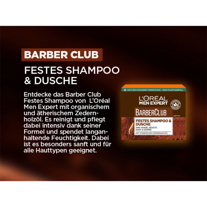 Festes Shampoo & Dusche