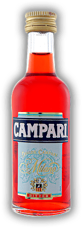 Campari Bitter 0,05 Liter Campari Bitter 0,05 Liter Legendärer Bitter mit dem unverwechselbaren Geschmack. 0,05	 Liter - Vol 25%