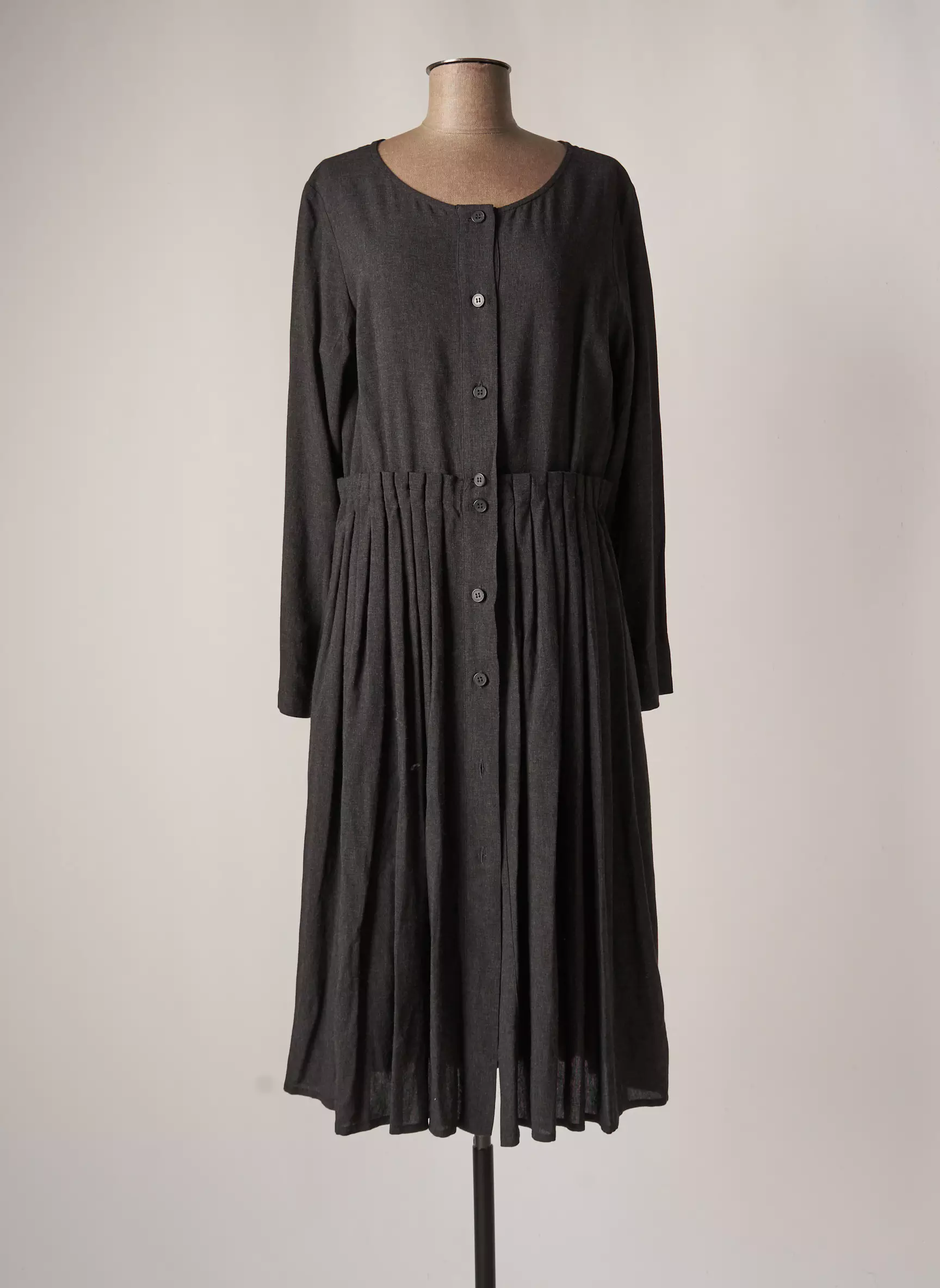 Humility Robes Mi Longues Femme couleur gris