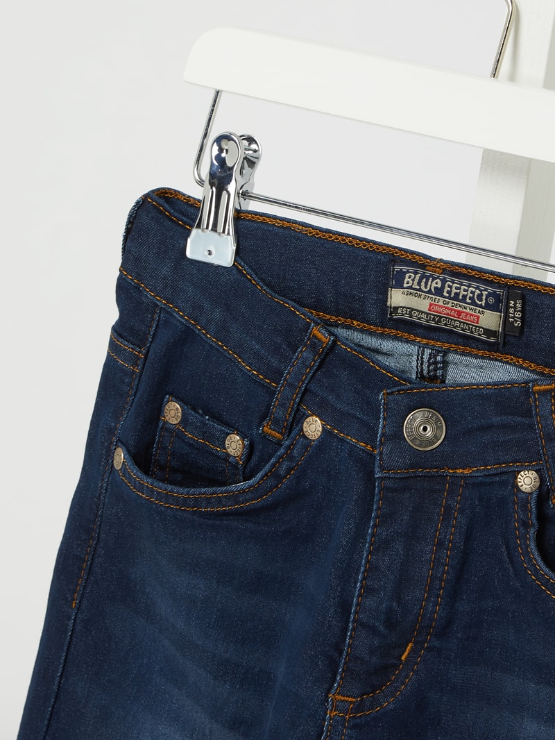 Skinny Fit Jeans mit Stretch-Anteil in jeans