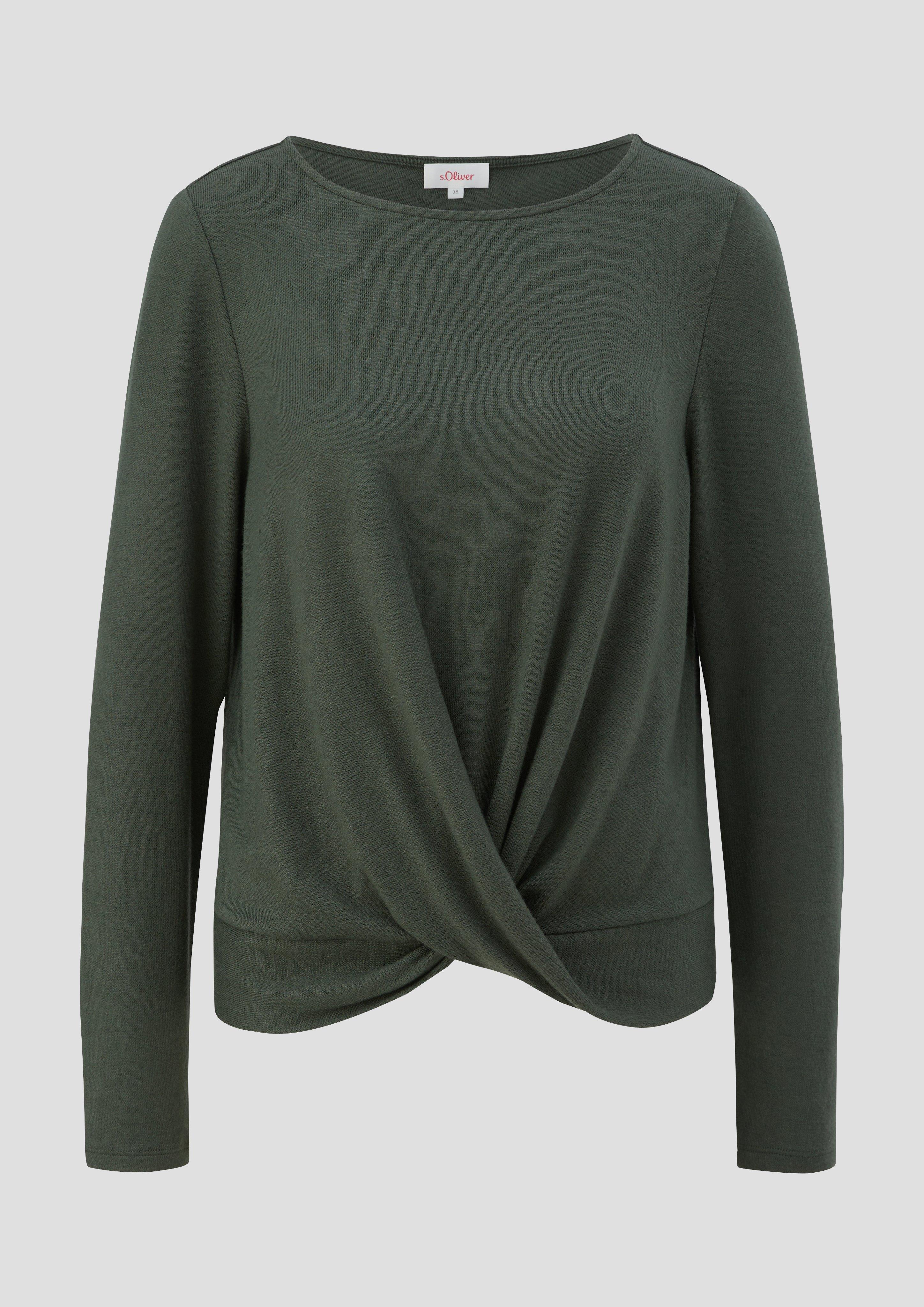 Longsleeve mit Wickeldetail  2136282-79W9